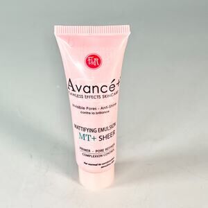 Avance Mattifying Emulsion MT + Sheer Primer Pore Refiner Travel .5 oz 15ml New